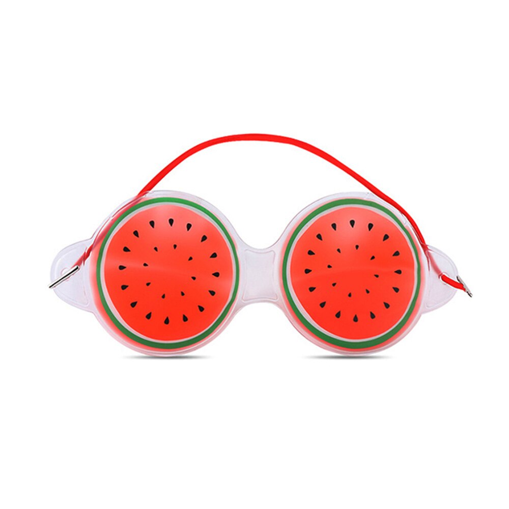 Fruit Ijs Kompres Oogmasker Verlichten Vermoeidheid Verwijderen Zwarte Ogen Zakken Cosmetische Ijs Kompres Oogmasker Gel Slaap Oogbescherming: Watermelon