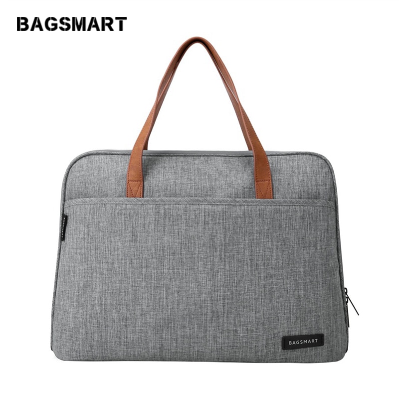BAGSMART 14 Inch Laptop Aktetas Waterdichte Laptop Tas Lichtgewicht Messenger Bags Causale Handtas Mode Nylon
