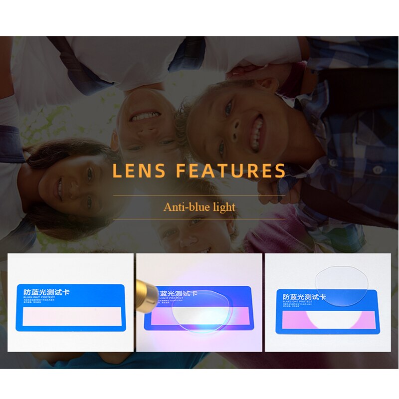 AIMISUV Blau Licht Blockieren Gläser Für Junge Mädchen Optische Gläser Rahmen 2022 Anti Blendung Computer Brillen Art UV400