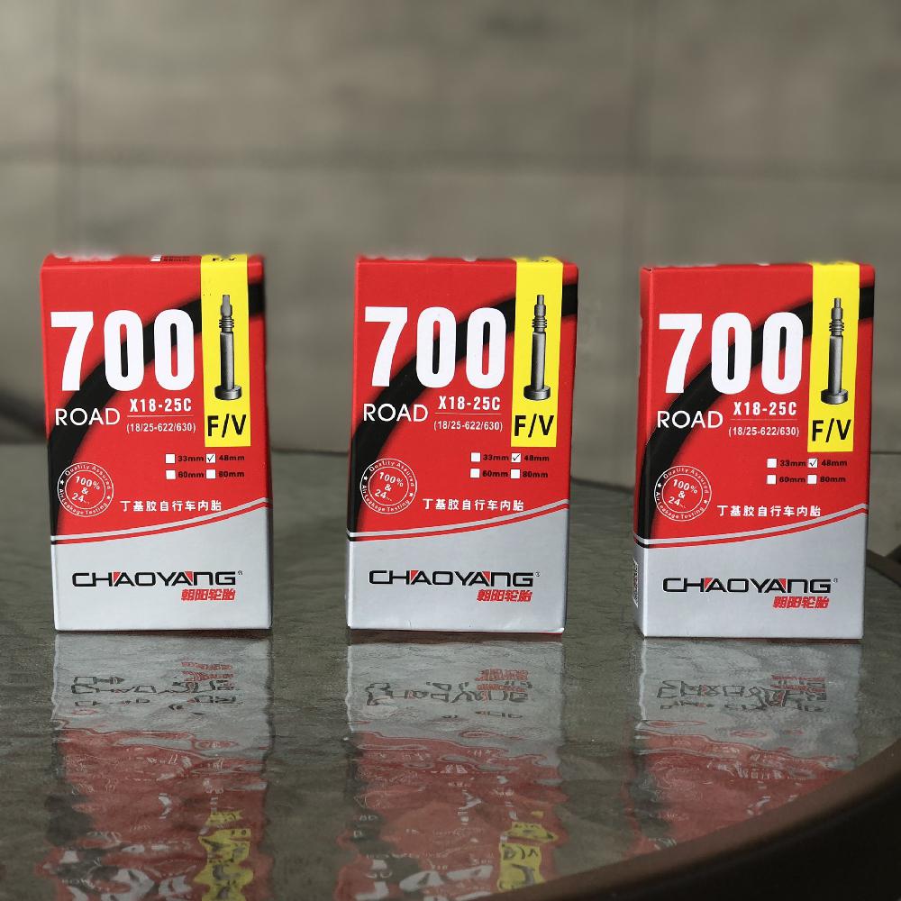 Road Bike Inner Tube French Valve Bicycle Tire Road Bike Cycle Butyl Rubber 700x23c 25 28 38 43 FV Tyre Inner Tube