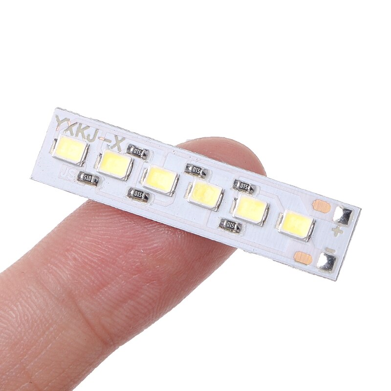 Lumière li-on USB 3.7, 5 pièces, DC 18650 V-5V, variateur