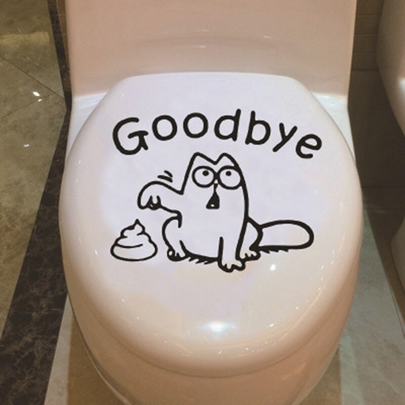 Bathroom Funny Smile Wall Stickers Toilet Stickers Toilet Poster Fun For Home Stickers For The Bathroom Wall Sticker
