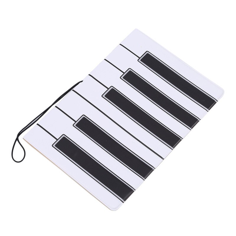 14*10cm Men And Women Piano Keys Case Passport Cover Men 3D Synthetic Leather Travel Passport Holder