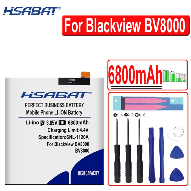 6200 Mah-15100 Mah Batterij Voor Blackview BV6000 BV6000S BV7000 BV8000 BV9000 BV9500 Voor Blackview BV7000 BV8000 BV9000 BV9500 pro