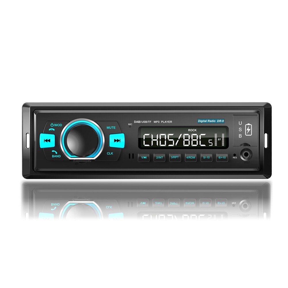 1 DIN Car Radio MP3 Player Stereo Bluetooth Autoradio Remote Control Charger Phone SD/USB/AUX Audio Radio Car Multimedia Player