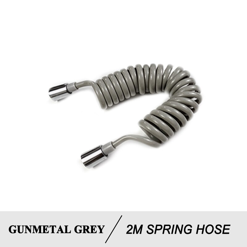 Stainless Steel Toilet Hand Held Bidet Faucet Sprayer Bidet Set Sprayer Toilet Spray Bathroom Self Cleaning Shower Shattaf Tap: Grey PVC Hose only