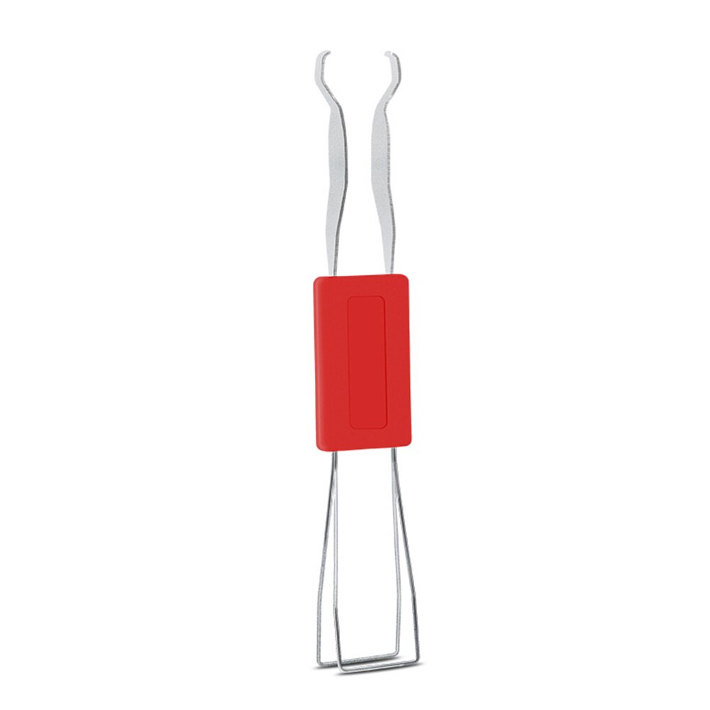 Extracteur de capuchons de touches de clavier mécanique 2 en 1, outil de nettoyage de remplacement: Type B Red
