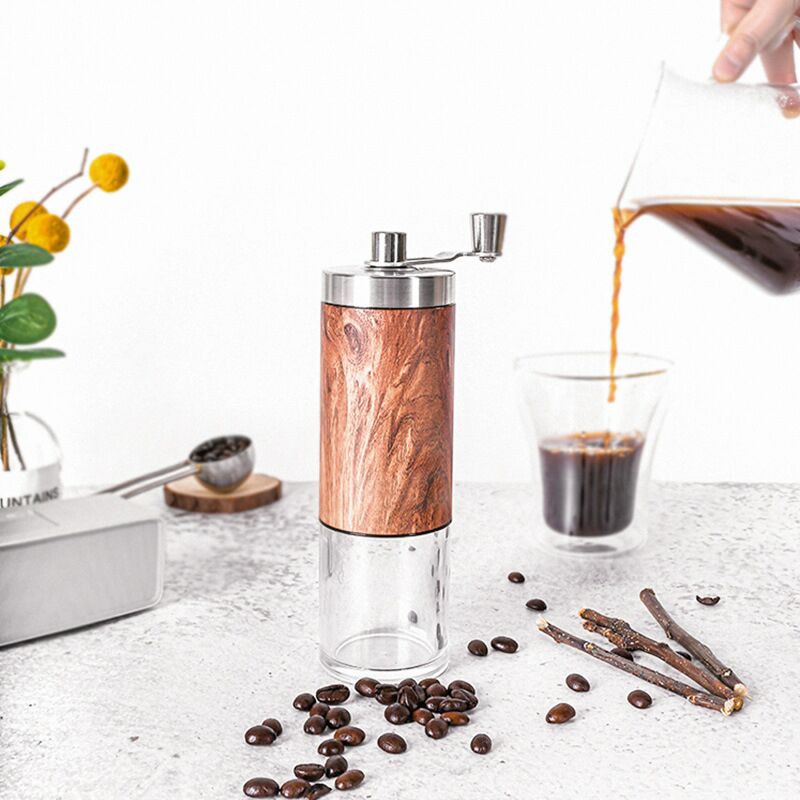 Coffee grinder mini stainless steel manual manual coffee bean grinder grinder kitchen tool grinder