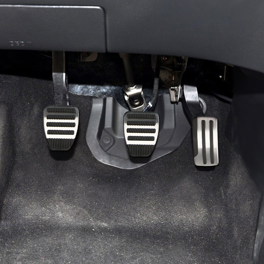 Stainless Steel Gas Brake Pedals AT Pedal Cover for Nissan X-trail T31 Qashqai J10 - Teana -: mt