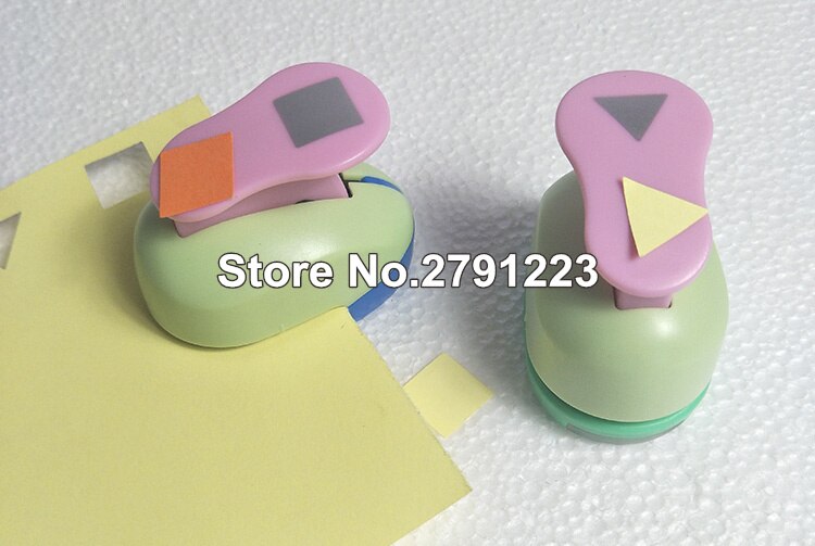 2pcs Craft Punch Set children manual DIY Hole Punches Scrapbook DIY Paper Cutter