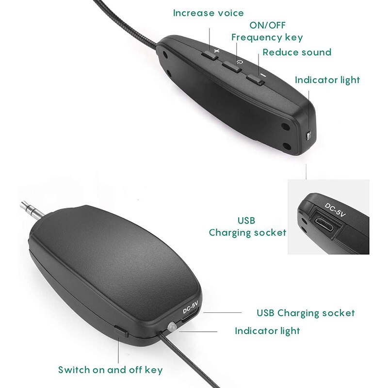 Wireless Instrument microphone Suction Cup Condenser Mic for Cello Violin Guitar Bass Stringed Instrument