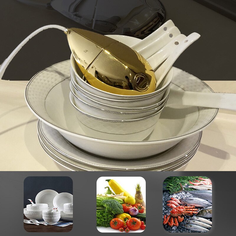 Bærbar mini usb opvaskemaskine til alle formål til køkkenretter skåle briller yu-home