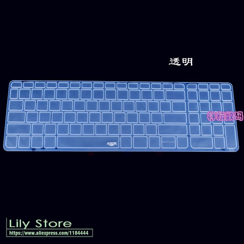 15 inch Silicone Keyboard Cover Protector skin for HP Probook 450 G1 G2 350 G1 G2 / for HP 650 G1 15.6 inch