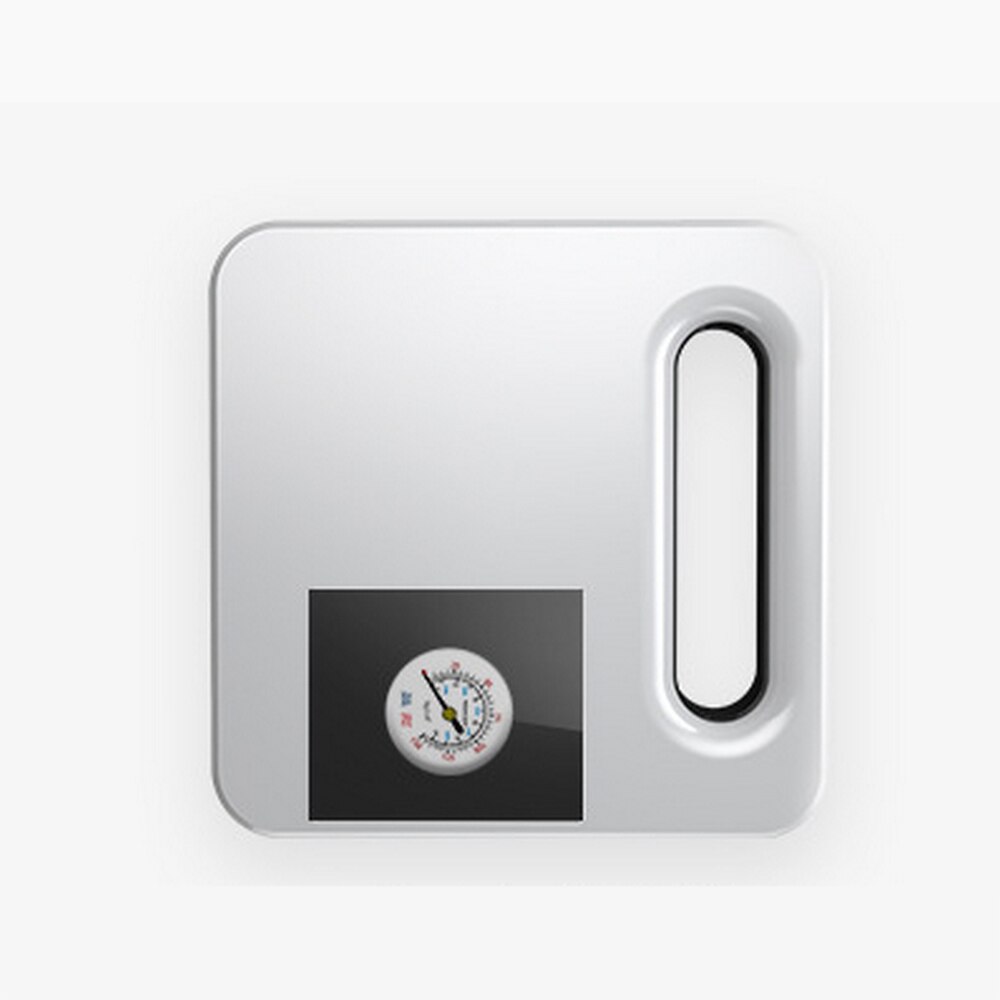 Portable Air Compressor Tire Inflator Car Tyre Air Pump Digital Pressure Gauge Bright with Emergency Flashlight: Mechanical dial