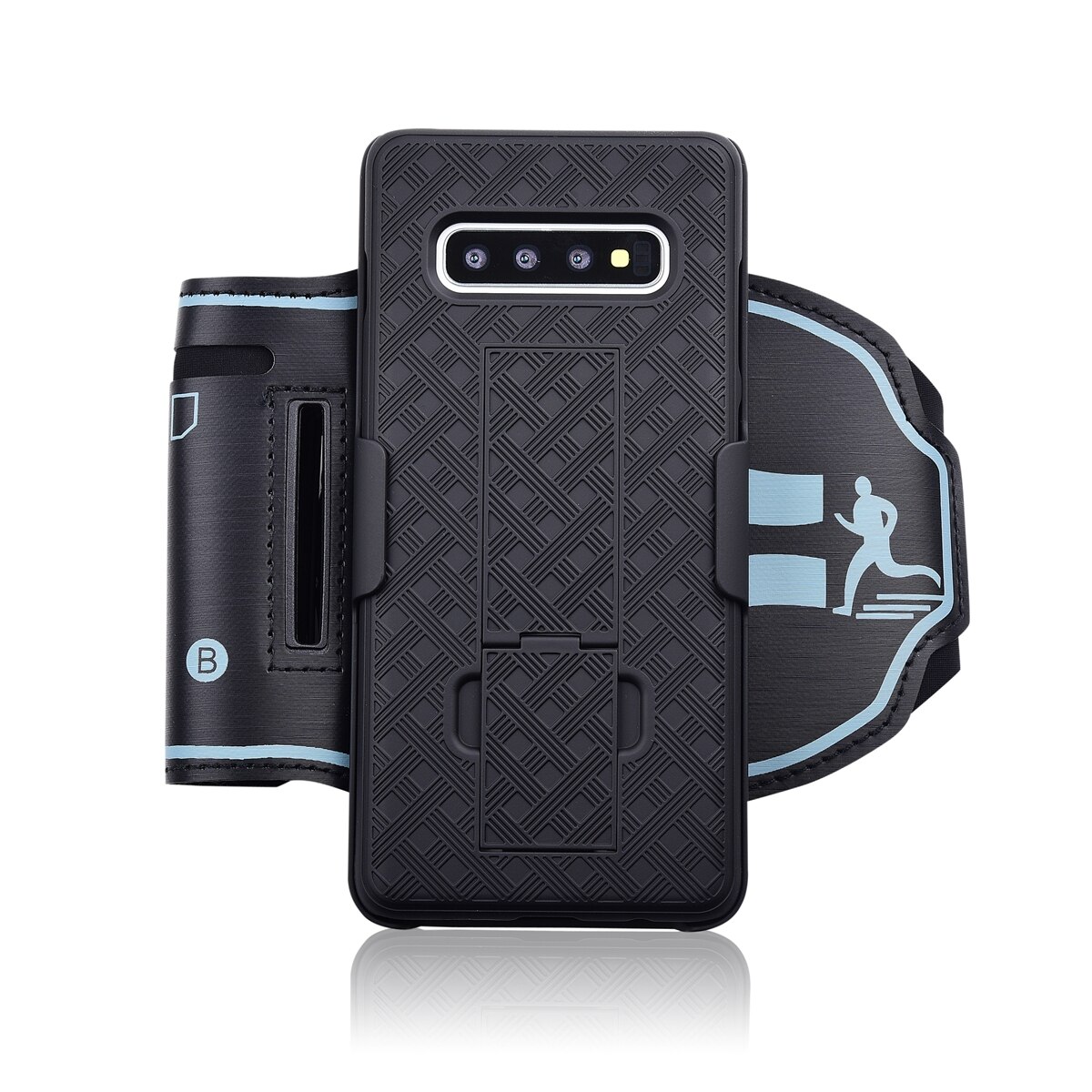 Funda deportiva para el brazo para Samsung Galaxy S10, 5g, S10 + Plus, S10E, Note 8, 9, 10 +, funda para gimnasio, correr, soporte para teléfono, funda para brazalete