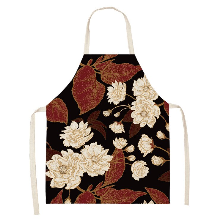 Retro Flower Kitchen Apron Series: WQ0129-16