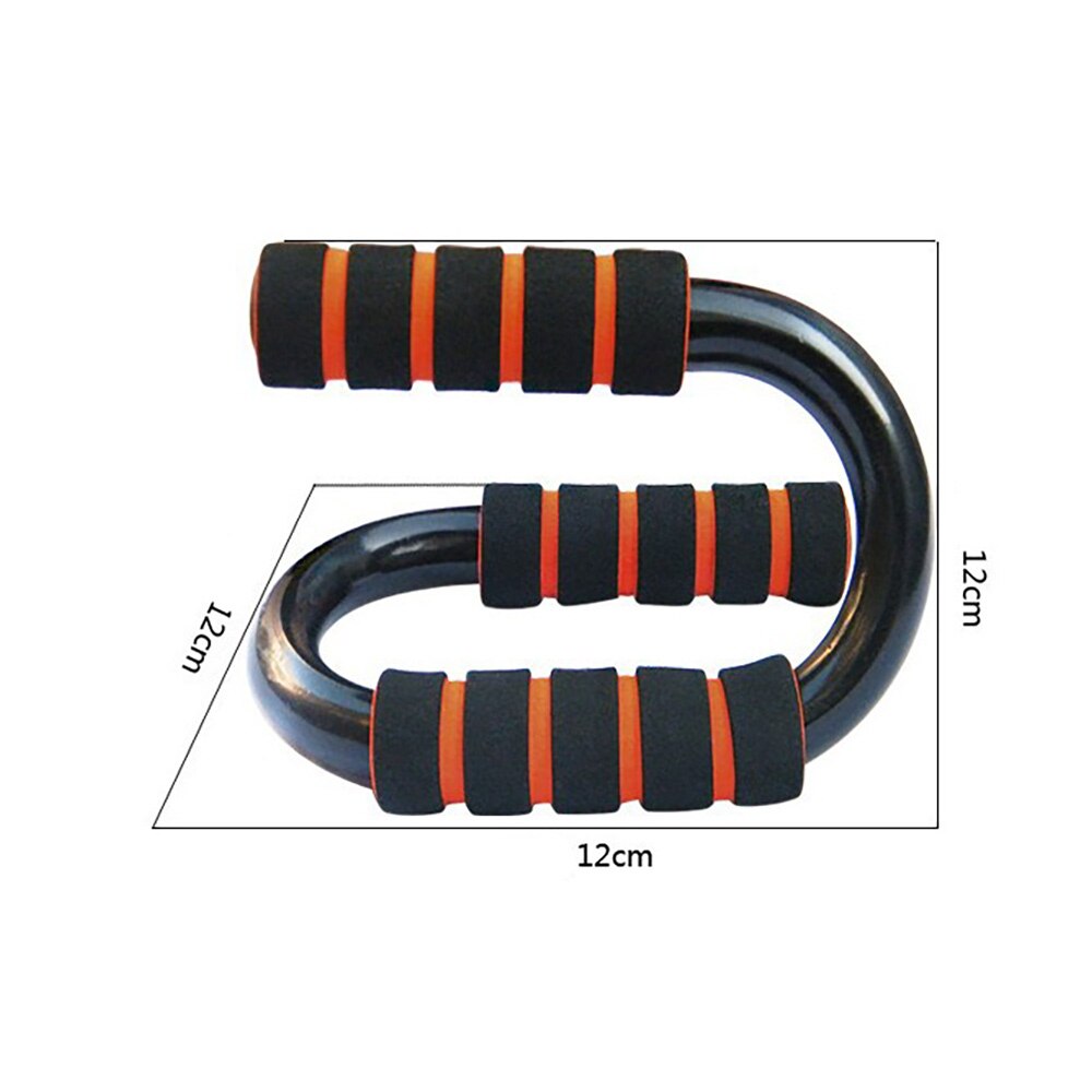 S Shape Push Up Stand Aluminium Push-Ups Stands Bars Tool For A Fitness Borst Training Apparatuur Oefening Training