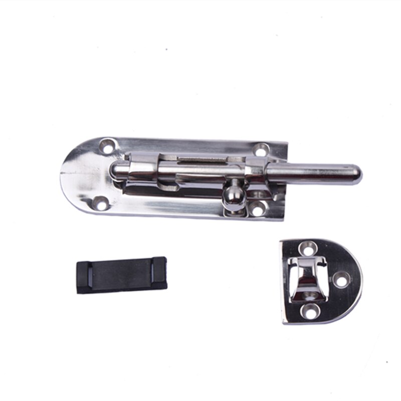 Heavy Duty Straight Barrel Bolts Window Thumb Lock Cabinet Slide Latches 4"