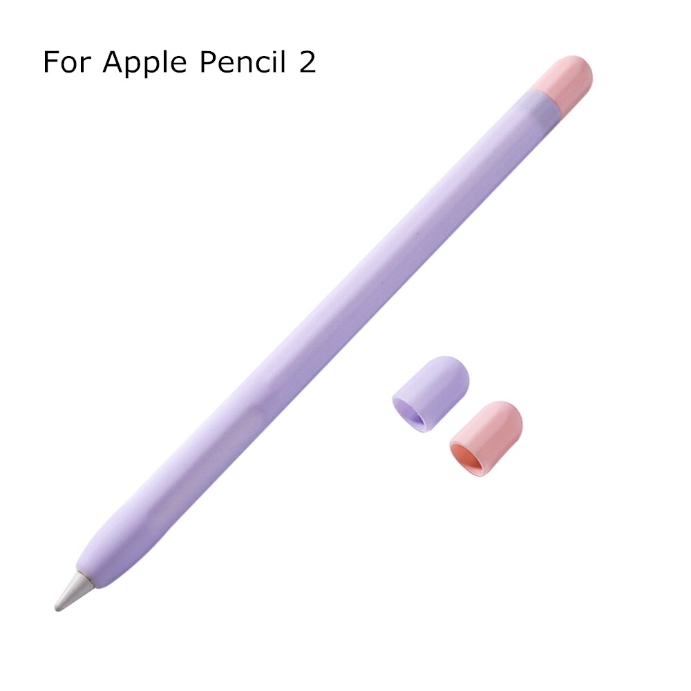 For Apple Pencil 2 1st 2nd Case Pencil case Tablet Touch Stylus Pen Protective Cover Pouch Portable Soft Silicone Case cover: 07