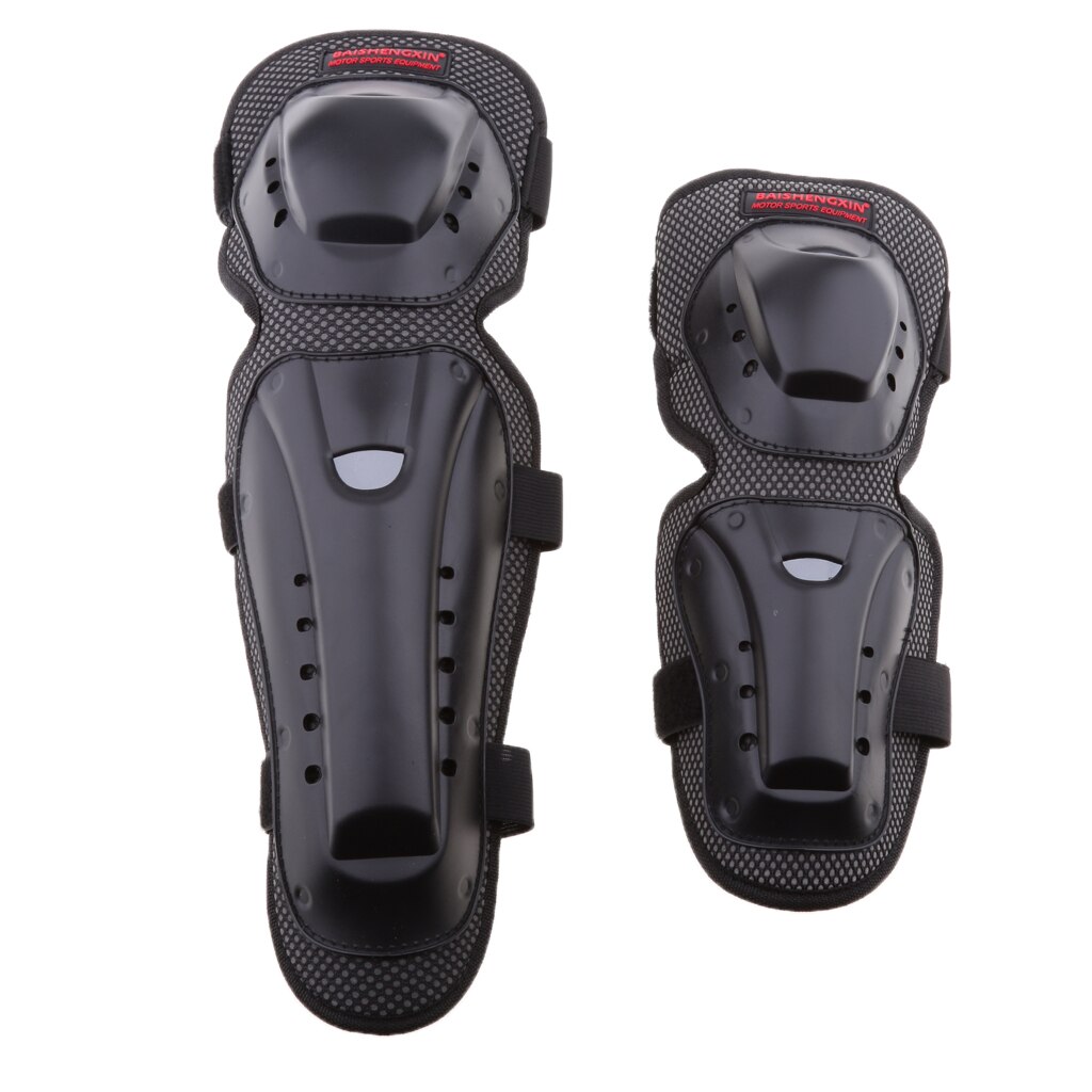 Unisex Motorcycle Knee Elbow Protector Knee Shin Guard Pads Protective Gear
