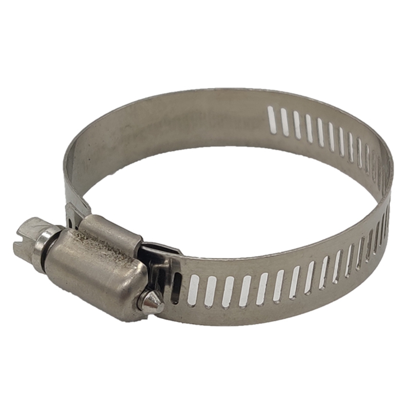 Adjustable Stainless Steel Duct Clamps Air Ducting Clamps Hose Clamps Pipe Clamps Worm Drive Hose Clamps (Pack of 4)