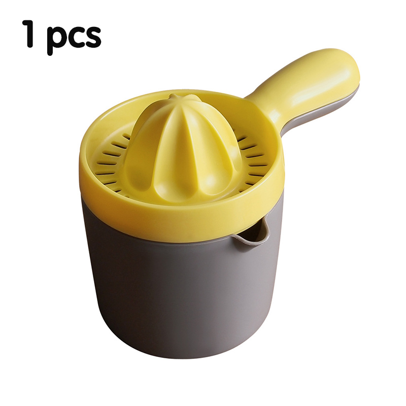 Portable lemon orange manual fruit juicer stainless steel kitchen accessories tools citrus raw hand pressed juice maker: A