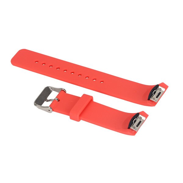Beaucoup de couleurs Bracelet en Silicone pour Samsung Galaxy Gear S2 R720 R730 Bracelet de remplacement Bracelet pour SM-R720 montre intelligente: RED