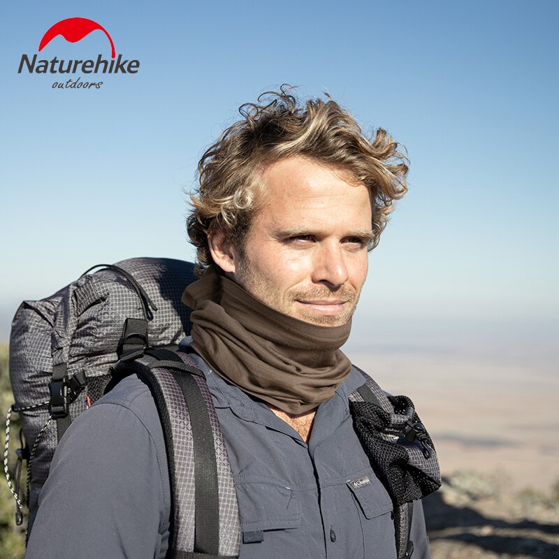 Naturehike outdoor wollen warmhoud tulband dagelijkse sport stretchstof multifunctionele sjaal haarband zacht ademend