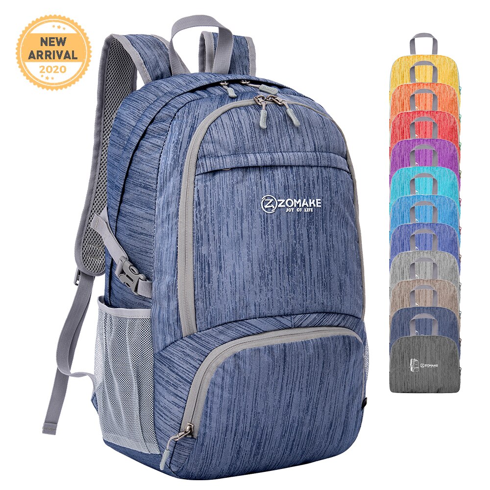 40l Folding Hiking Backpack Waterproof Men Rucksack mountaineering Laptop Travel Backpack Weekender Ultralight Backpack Camping: 131B