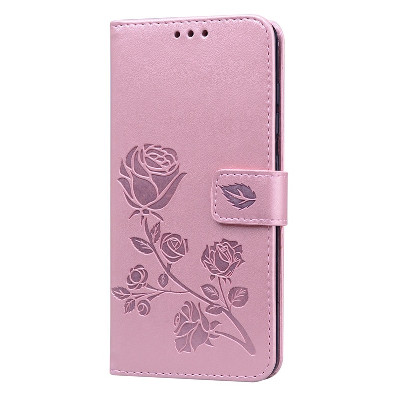 Funda de cuero para Samsung Galaxy A51, funda con tapa magnética de flor 3D para Samsung A51, fundas para teléfono Galaxy A 51, A515F, Etui