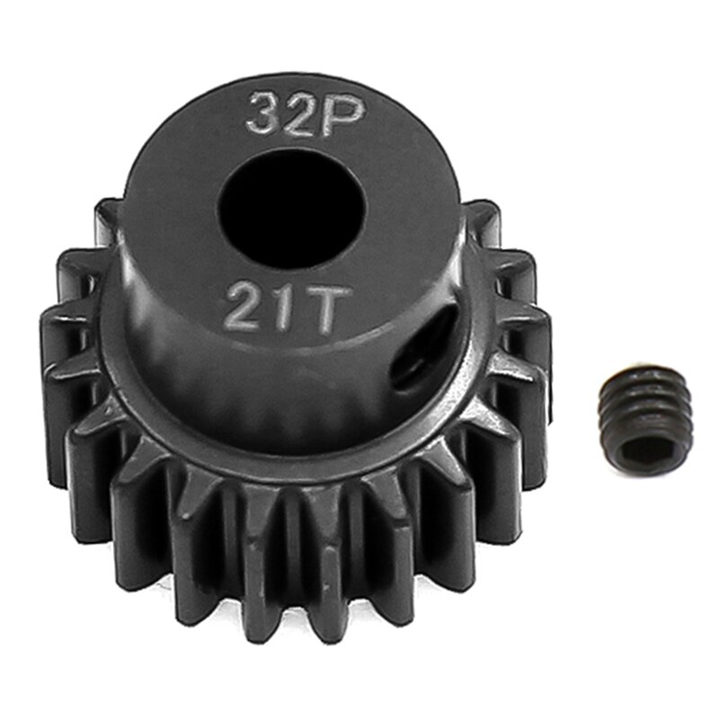 Engrenagem de metal, 54t, 0.8, 32p, 3956, com 16t, 18t, 20t, 21t, conjunto de engrenagem pinion para 1/10, traxxas, slash, stamp, cumprimento e-revo