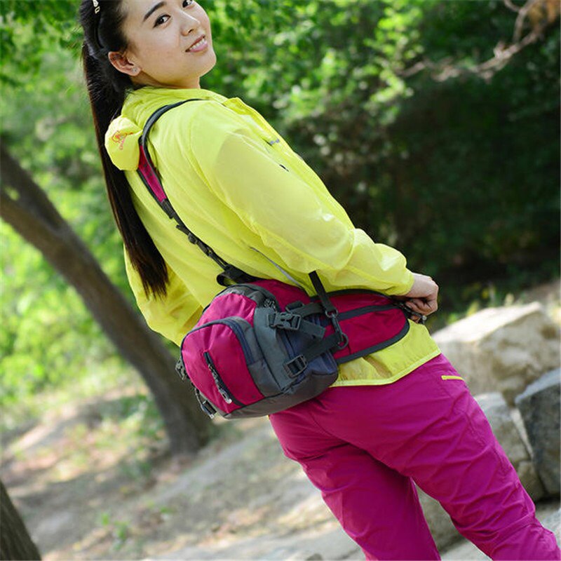 Waterproof Fly Fishing Waist Pack Crossbody Sling Bag Lure Tackle Bag BHD2