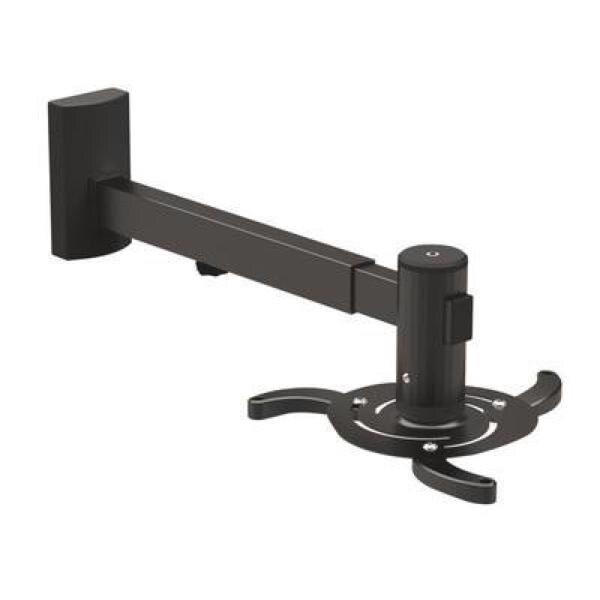 Tilt En Swivel Wall Mount Voor Projectoren Tooq PJ4015WTN-B 10 Kg 48 - 66 Cm-30 °/+ 30 ° 360 ° Zwart