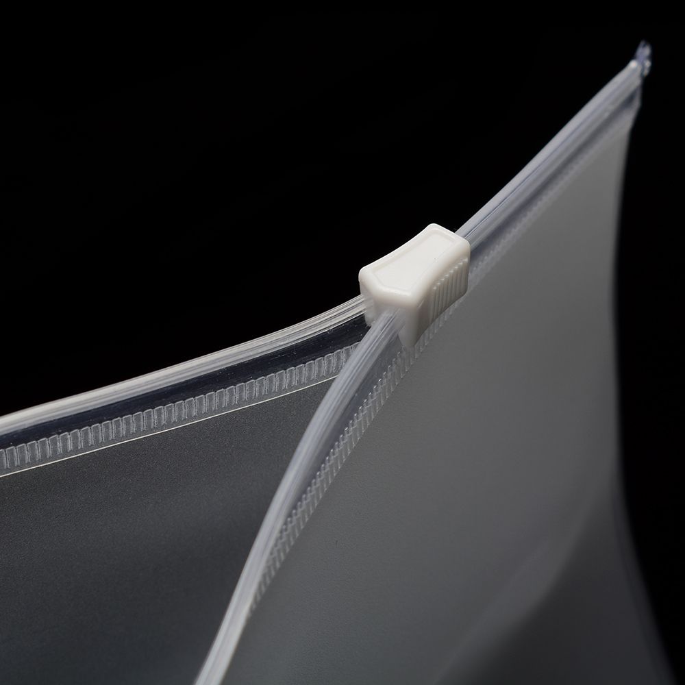 1pc A5/A6/A7 classeur rangement dossier plastique fermeture éclair enveloppe fermeture éclair sac de rangement école bureau approvisionnement Transparent