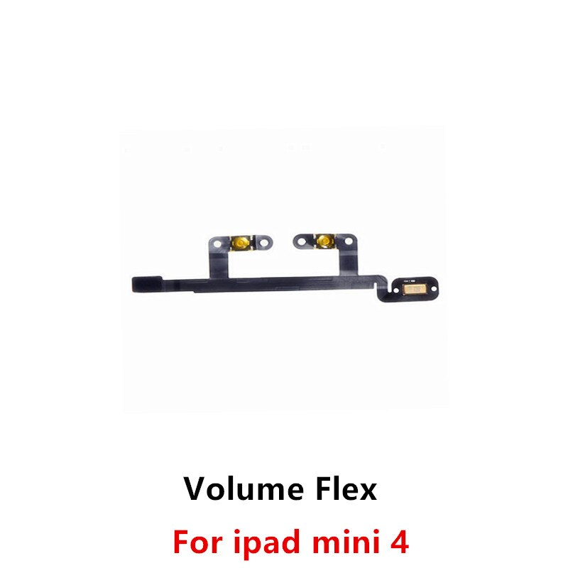 Stumm Schalter Volumen Power-Taste AUF OFF Band Schlüssel Flex Kabel Replacment Reparatur Teile für iPad Air mini 2 3 4 5: Volum For ipad mini4