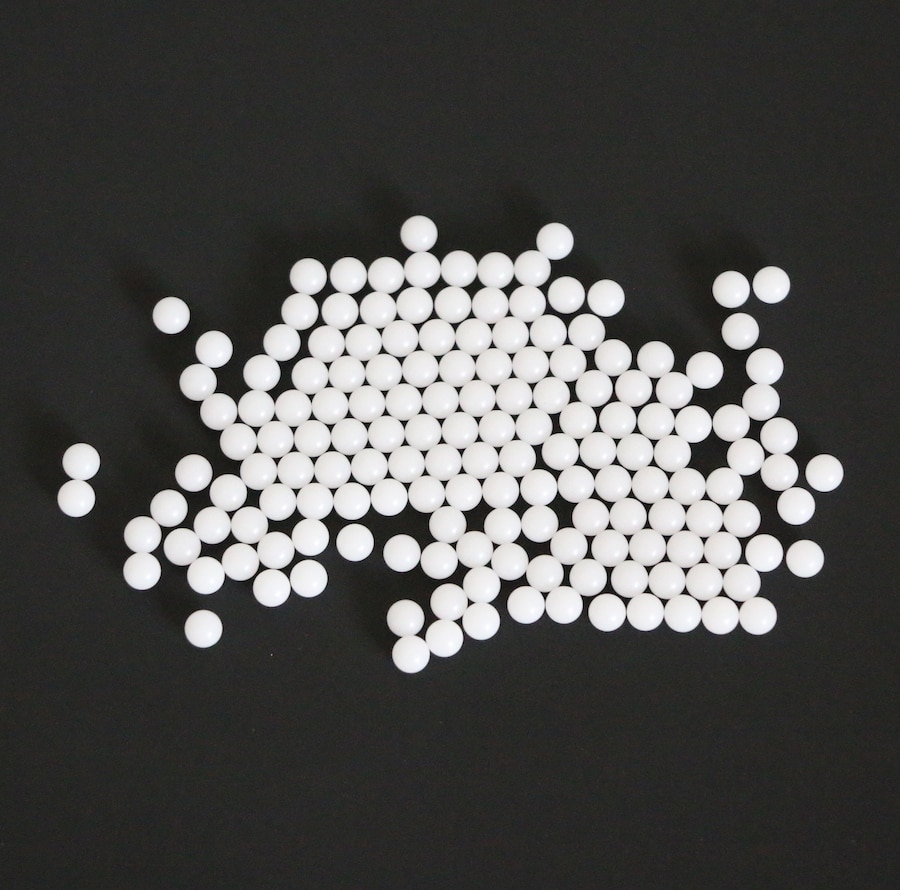5mm 10pcs Delrin (POM) Effen Plastic Ballen voor Klep componenten, lagers, gas/water toepassing