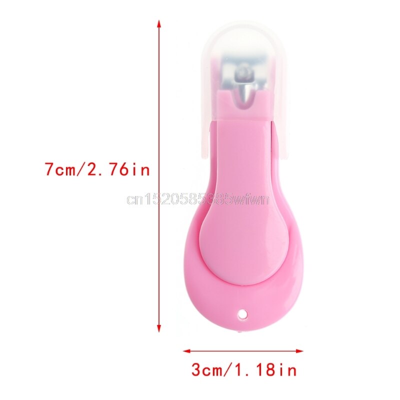 Baby Sicher Nagel Clipper Cutter Trimmer Scissor Maniküre Für Infant Neugeborenen Farbe Zufällig # HC6U #