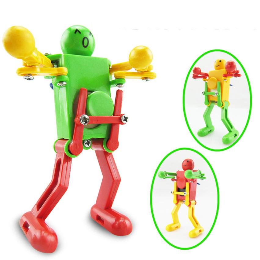 Clockwork Wind Up Dancing Robot Toy for Baby Kids Developmental Puzzle Toys Cherryb