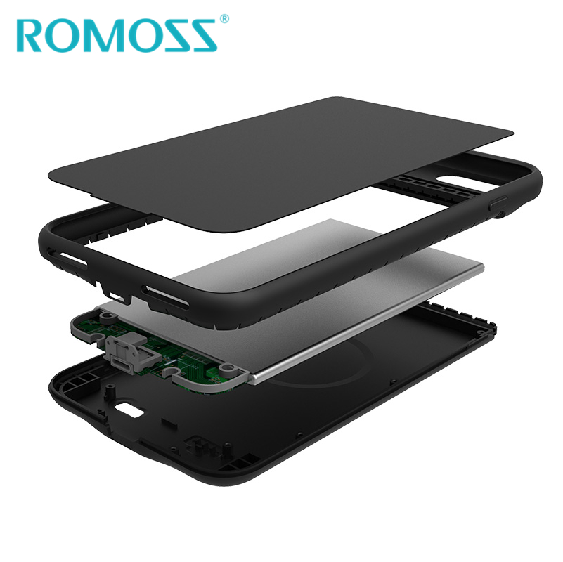 ROMOSS Battery Charger Case For iPhone 7 7Plus 8 8Plus Power Bank Case Cover