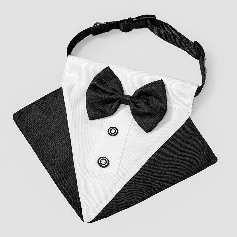 Bandanas para perro y gato para mascota, pañuelo de caballero, Collar con pajarita, pajarita, traje de boda, accesorios para el cuidado de mascotas