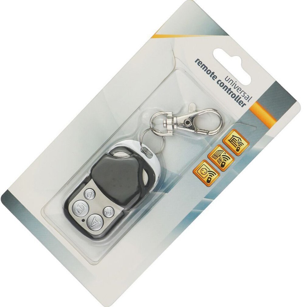 Door Remote 433MHz 4 channel remote control use all 433 MHz fixed code key chains car home and garage 1 pcs