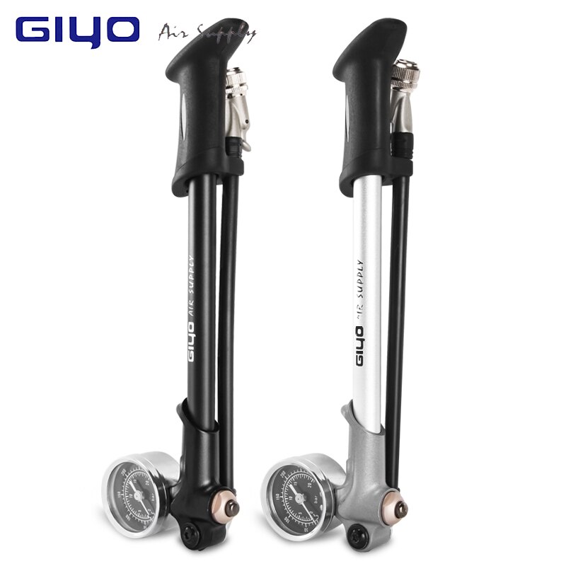 Giyo fietspomp mountainbike schokdemper voorvork hoge druk draagbare pomp luchtvering pomp fietspomp fietsuitrusting
