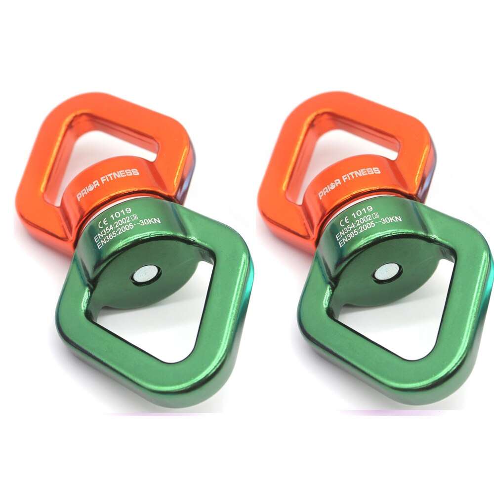 Kletter Wirbel Rotator - 30KN 3000kg - Sicherheitsgerät für Fels Klettern Outdoor: Orange