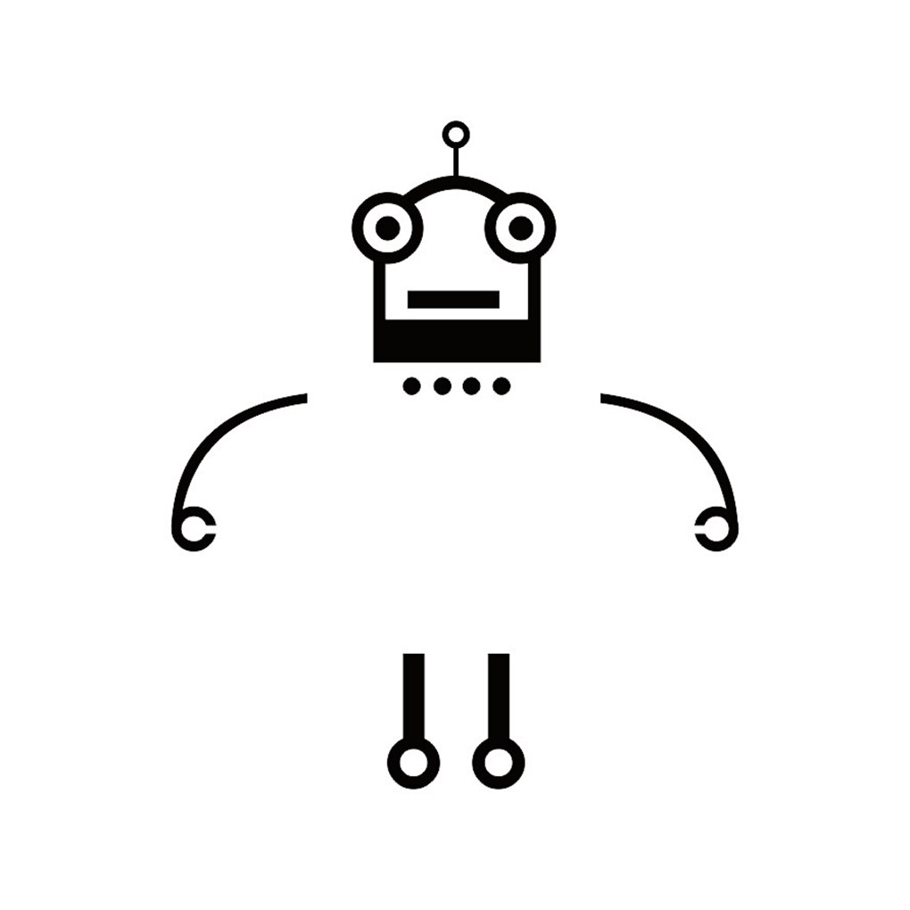 1PC Wall Sticker Animal Heart Cartoon Robot Switch Wall Sticker Cartoon PVC Decals Vinyl Home Room Window Door Wallpaper Decor: NO. 3