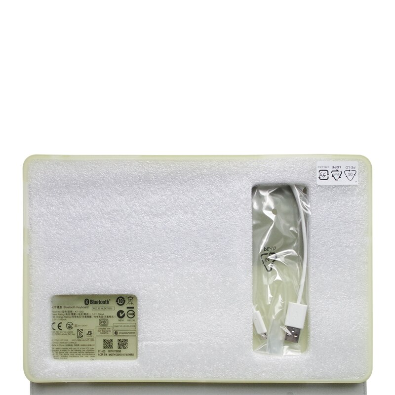 YALUZU pour Acer W700 W701 P3-171 P3-131 KT-1252 clavier Argent US disposition Wi-Fi bluetooth clavier 11 pouces