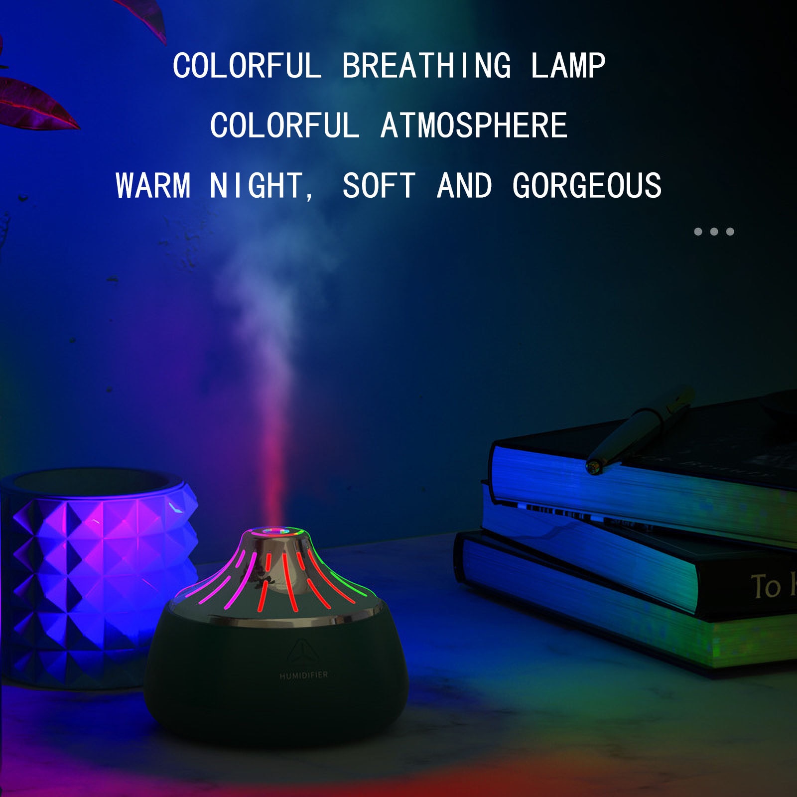 Usb Mist Diffuser 4# Mini Portable Ultrasonic Air Humidifer Aroma Es... – Grandado