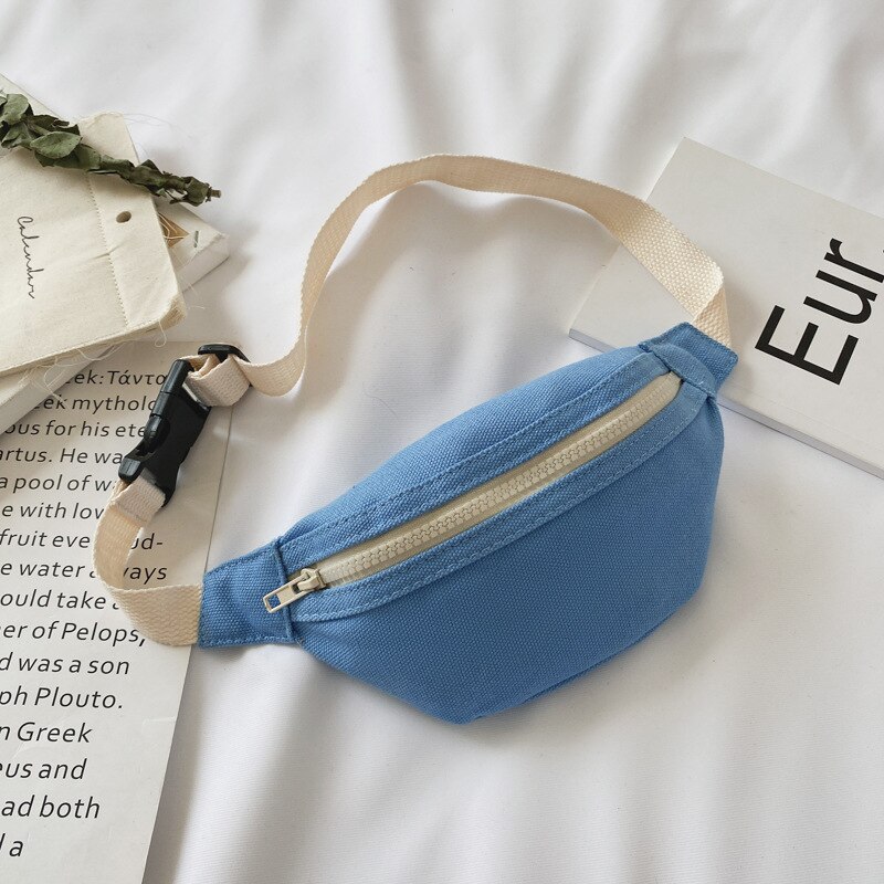 Bag Girl Bag Baby Satchel Waist Bag Mini Straddle Bag Purses Small Treasury: blue