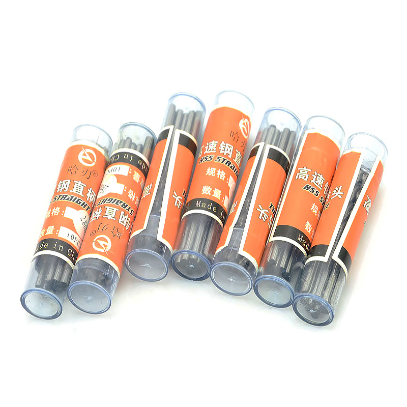 10 Uds HSS Micro broca helicoidal 0,3-2,9mm acero de alta velocidad PCB Mini taladro herramientas de joyería broca Dremel