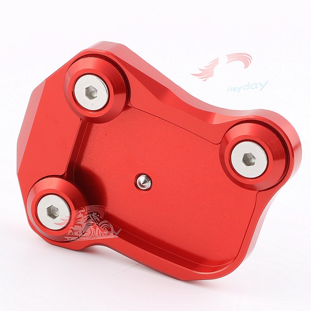 support plate foot side bracket extension pad for Honda CB650F: Red