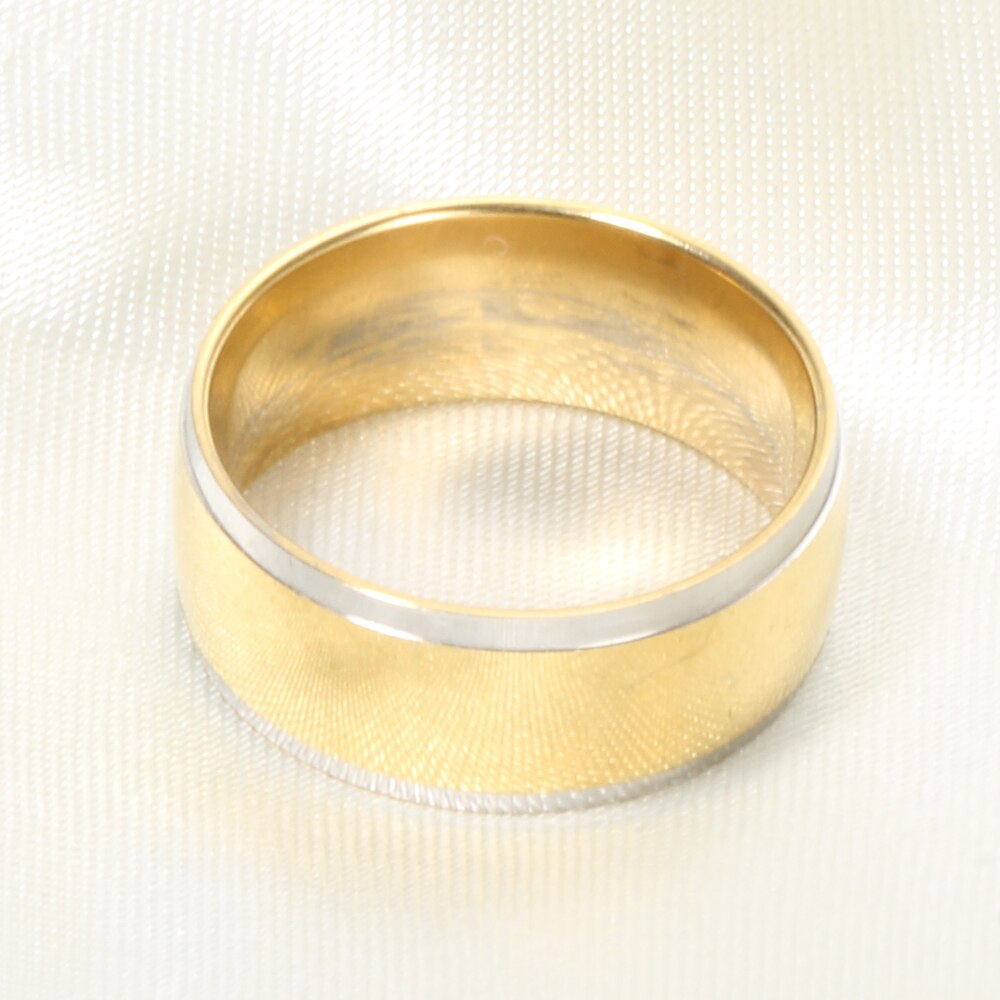 Titanium Stainless Steel Rings For Men Double Side Jewelry